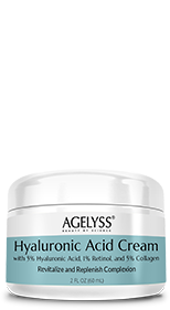 
	
	Agelyss&trade; <br>Hyaluronic Acid Cream

