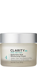 
	
	ClarityRx Feel Better Hyaluronic Acid Moisturizing Cream

