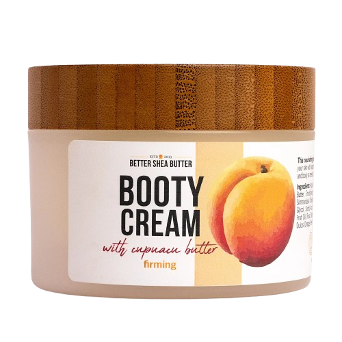 
	
	Better Booty Firming Cream with Shea Butter & Cupuaçu Butter
