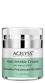 
	
	Agelyss™ <br>Anti-Wrinkle Cream

